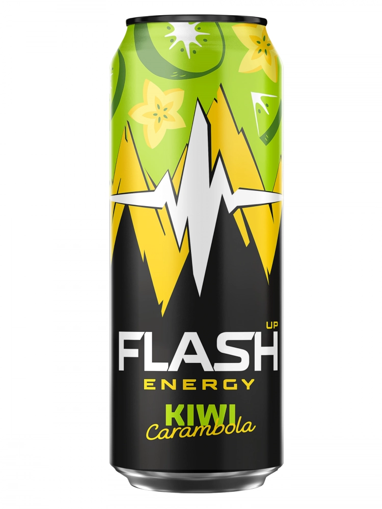 Флэш напиток энергетический Киви Карамбола 0,5 л