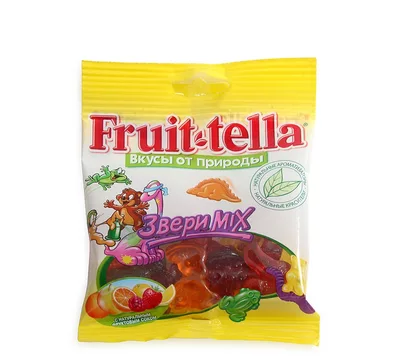Мармелад жевательный ФРУТТЕЛЛА "Звери mix" 70 г