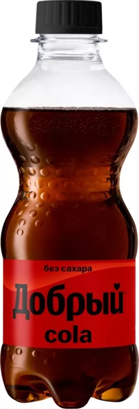 Напиток ДОБРЫЙ "Кола без сахара" сильногазированный 0.3 л