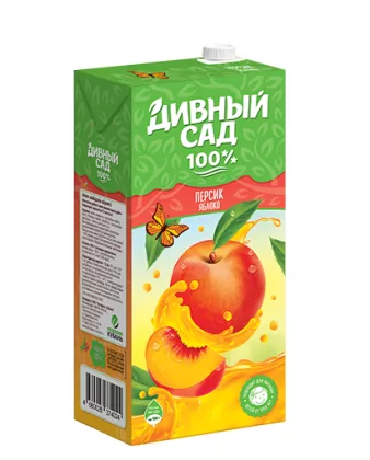 Нектар ДИВНЫЙ САД персик-яблоко 2 л