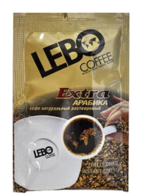 Кофе растворимый LEBO COFFEE Extra Арабика 2 г