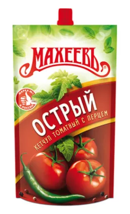 Кетчуп МАХЕЕВЪ Острый томатный 300 г