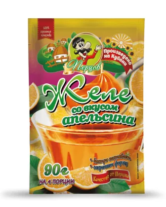 Желе ПЕРЦОВ со вкусом апельсина 90 г