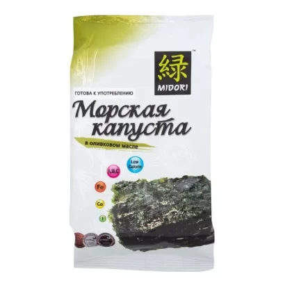 Морская капуста MIDORI оливковое масло 5 г