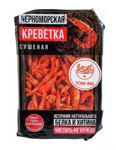 Креветка "Том Ям. Черноморская" сушеная 22 г