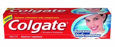 Зубная паста Colgate Бережное отбеливание туб. 100 мл кор. картон.1