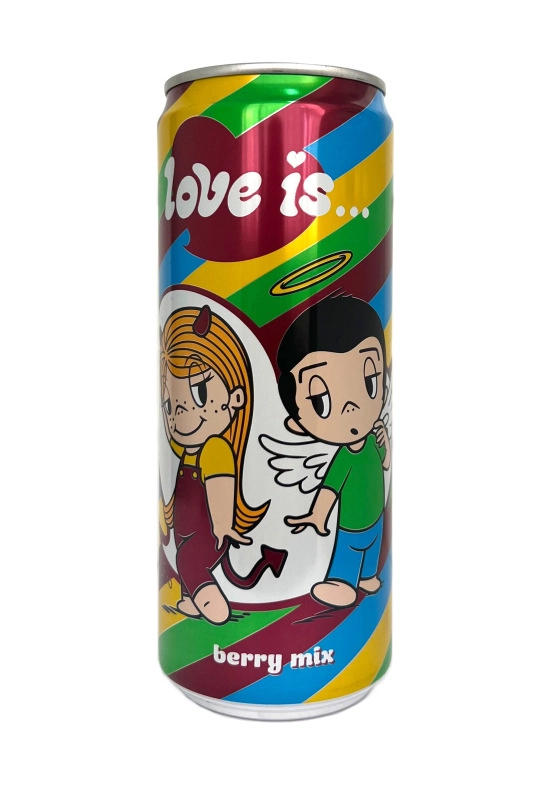 Напиток LOVE IS ягодный микс газированный 0,33 л