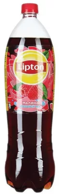 Холодный чай LIPTON чёрный малина 1 л