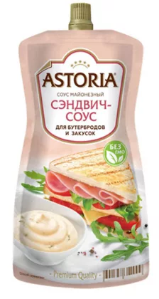 Соус ASTORIA "Сэндвич-соус" майонезный 200 г