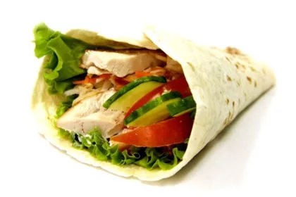Шаурма с копченой курицей 210г Джубга
