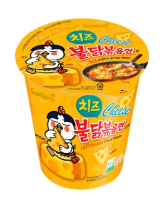 Лапша SAMYANG "Hot Chicken" со вкусом курицы и сыра 70 г