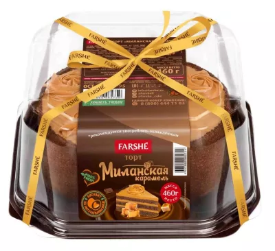 Торт FARSHE "Миланская карамель" 460 г