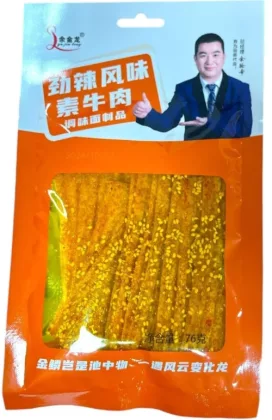 Мясо соевое YU JIN LONG со вкусом куриные крылышки 76 г
