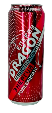 Напиток энергетический ENERGY DRAGON гранат 0,45 л