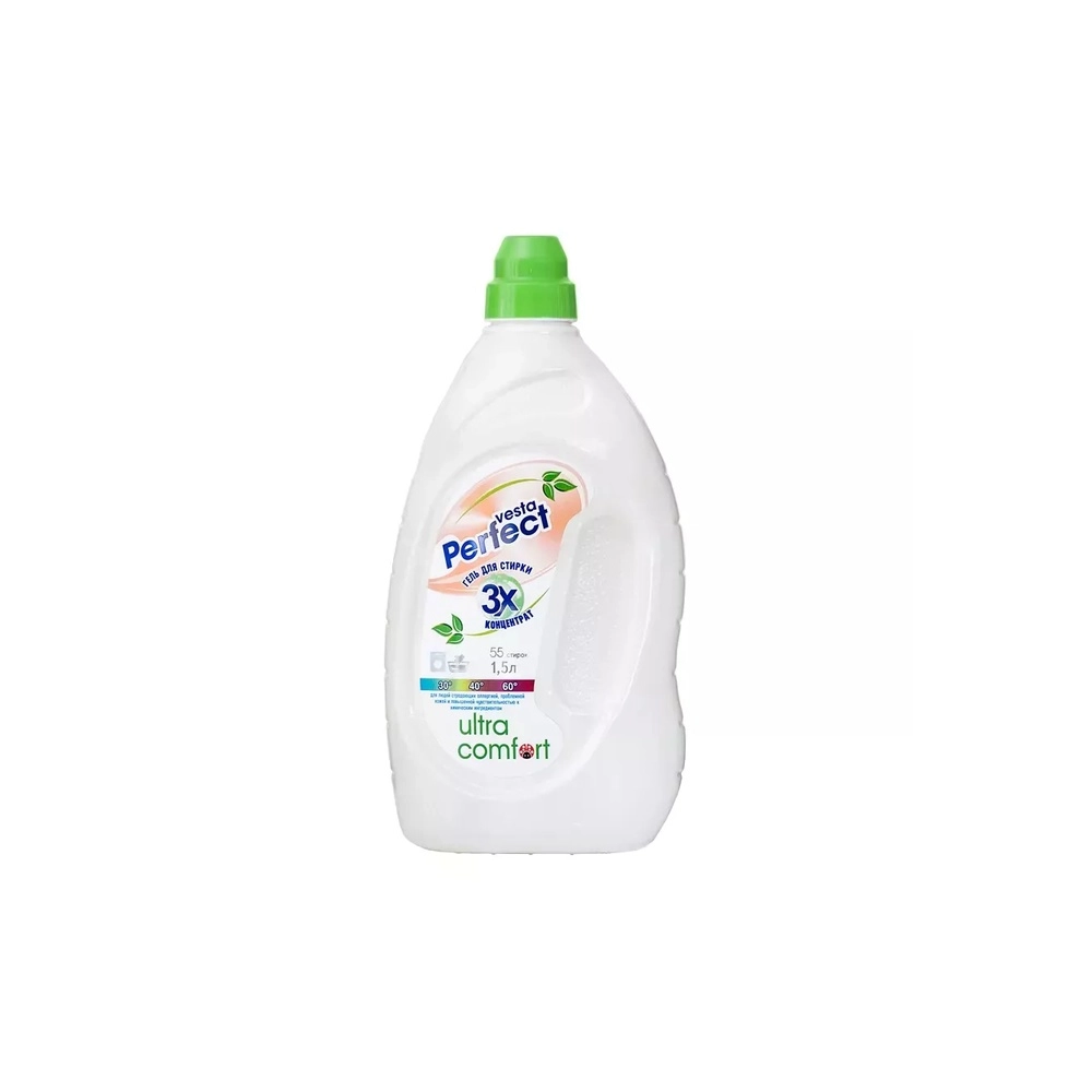 Гель для стирки VESTA Perfect Ultra Comfort универсальный концентрированный