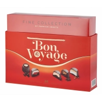 Конфеты BON VOYAGE "Premium" ассорти красная 370 г