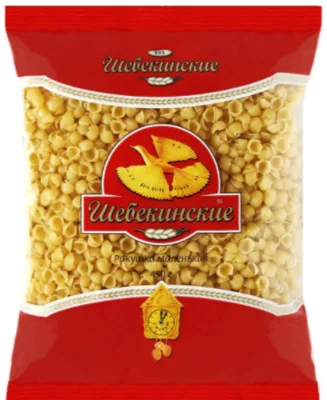 Макаронные изделия ШЕБЕКИНСКИЕ ракушка маленькая 450 г