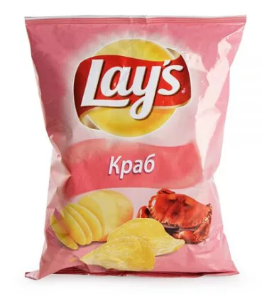 Чипсы  LAYS  краб 50 г