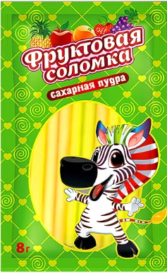 Пудра сахарная ZEEBRO ассорти вкусов 8 г