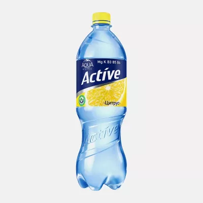 Вода AQUA MINERALE "Актив" цитрус 1 л