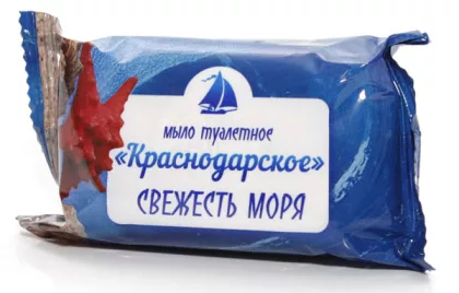 Мыло туалетное КРАСНОДАРСКОЕ "Свежесть моря" 100 г