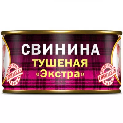 Свинина тушеная БАРС "Экстра" 325 г