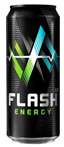 Напиток энергетический FLASH UP Energy со вкусом банана и фейхоа 0,45 л