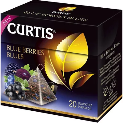 Чай черный CURTIS "Blue Berries Blues" 20х1,8г