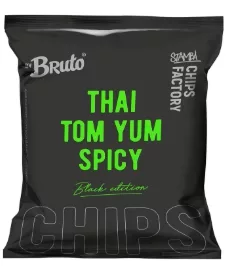 Чипсы BRUTO со вкусом "Том ям" 80 г