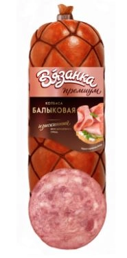 Колбаса ВЯЗАНКА "Балыковая" варено-копченая 280 г