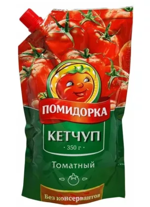 Кетчуп ПОМИДОРКА томатный 350 г