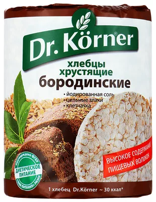 Хлебцы DR. KORNER "Бородинские" 100 г