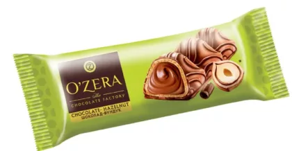 Батончик O'ZERA "Chocolate Hazelnut" с ореховой начинкой в молочном шоколаде 23 г