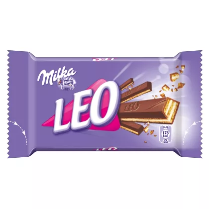 Вафли MILKA "Leo" шоколадные 33.3 г