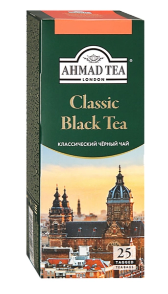 Чай черный AHMAD TEA "Classic Black Tea" 25 &times; 1,8 г