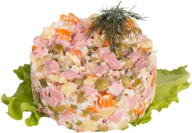 Салат "Оливье" с колбасой ИП Купреев