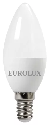 Лампа EUROLUX светодиодная свеча 6Вт E14