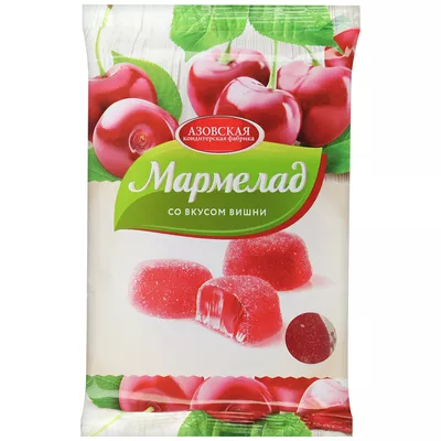 Мармелад АЗОВСКАЯ КФ со вкусом вишни 300 г