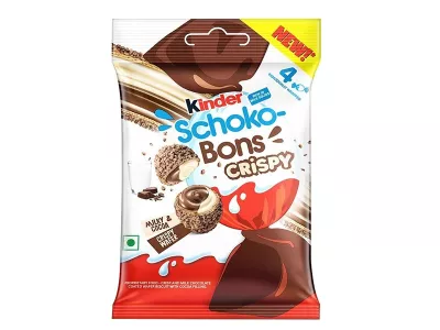 КИНДЕР ШОКОБОНС КРИСПИ конф.из мол.шок.с хруст.ваф. 22,4гр
