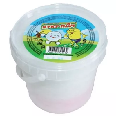 Сахарная вата "Куку-пач" цветная 50 г