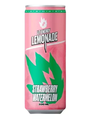 Напиток LIT ENERGY "Strawberry Watermelon" 0.33 л