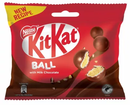 Шарики вафельные NESTLE "KitKat Ball" в молочном шоколаде 36 г