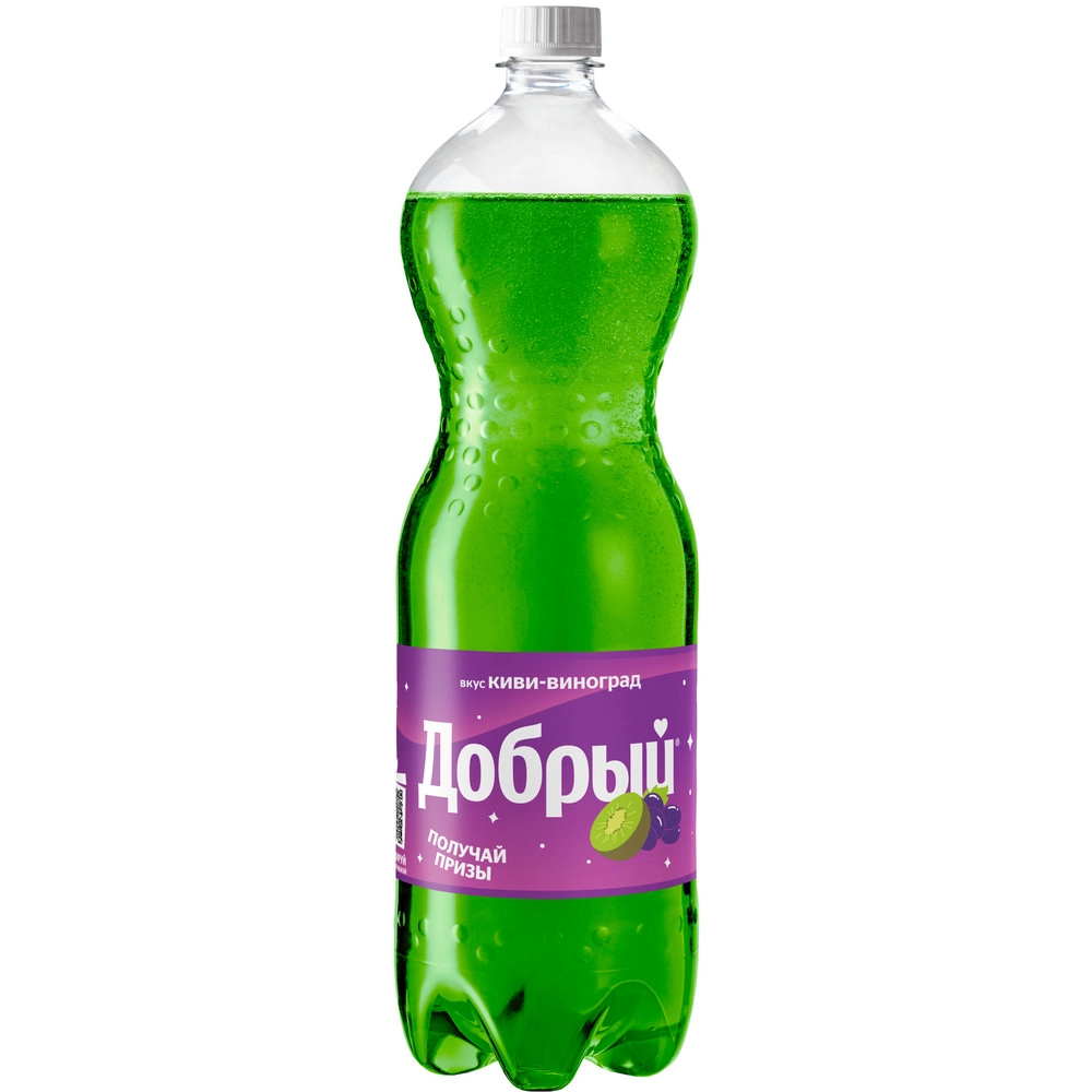 Напиток ДОБРЫЙ киви-виноград газированный 1,5 л