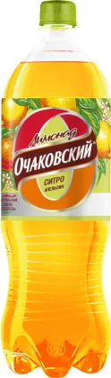 Напиток ОЧАКОВО "Лимонад Очаковский. Ситро апельсин" сильногазированный 1.5 л