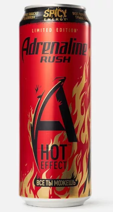 Напиток энергетический ADRENALINE "Rush Spicy Energy" 449 мл