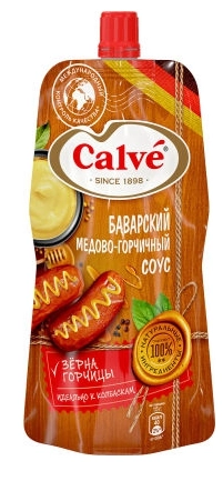 Соус CALVE Баварский медово-горчичный 230 г