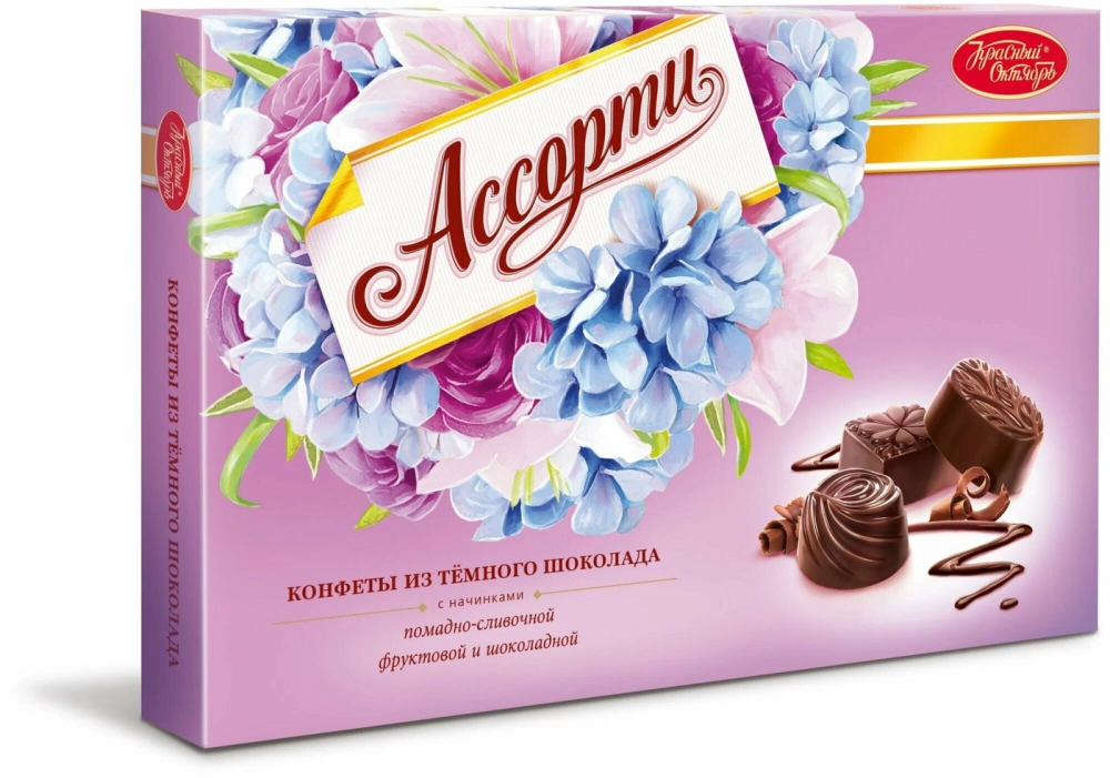 Конфеты КРАСНЫЙ ОКТЯБРЬ "Ассорти" 185 г