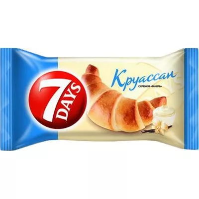 Круассан 7 DAYS с ванильным кремом 65 г