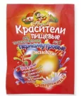 Красители пищевые ПЕРЦОВ жидкие для пасхальных яиц 5 цв.+перчатки 15 г