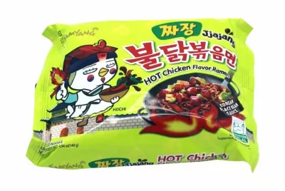 Лапша SAMYANG "Hot Chicken" со вкусом острой курицы бульдак и бобовый соус 140 г